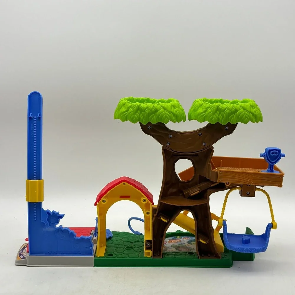Fisher-Price Little People Big Animal Zoo Treehouse Playset CHF55 Vintage Toy